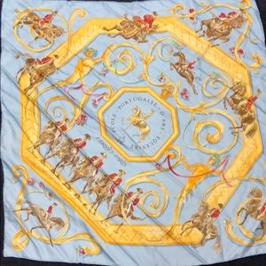 Authentic Hermès scarf.